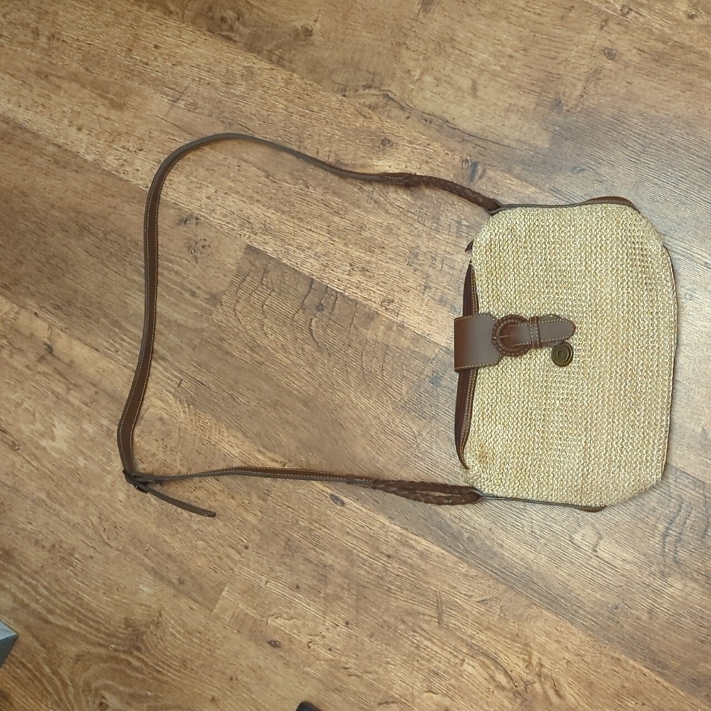 Woven style crossbody